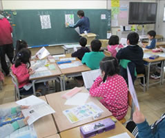 北山本小学校出前授業2