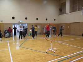 障がい児者スポーツ体験講習会・ボランティア講習会「卓球バレー」5
