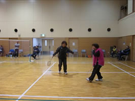 虹のかけはしバドミントン大会5