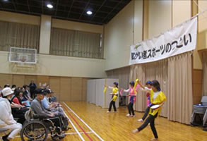 第14回障がい者スポーツのつどい~ボッチャ大会~ ボランティア7