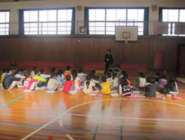 北山本小学校出前授業-2