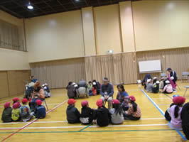 高美南小学校ボッチャ交流-7