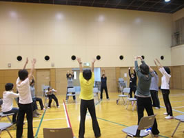「健康づくり体操講座」開講-4