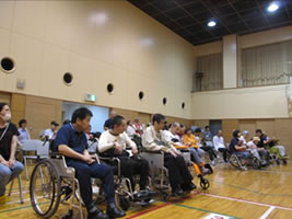 第15回障がい者スポーツのつどい~ボッチャ大会~ 参加者-8