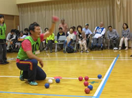 第15回障がい者スポーツのつどい~ボッチャ大会~ ボランティア-6