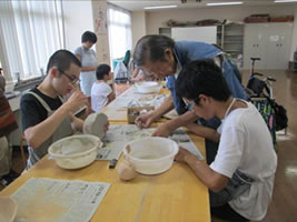 夏休み陶芸教室-4