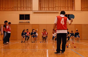 第16回障がい者スポーツのつどい~ボッチャ大会~ボランティア-4