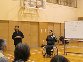 障がい者スポーツ体験・ボランティア講座「車椅子ダンス」-1