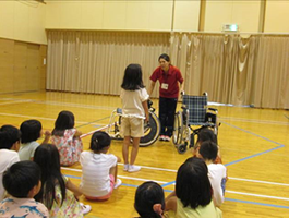安中青少年会館「車いすバスケット講座」-2
