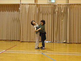 障がい児・者スポーツ体験講座「車いすダンス」-5