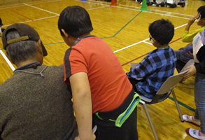 高美南小学校ボッチャ交流-2