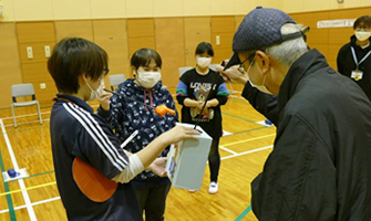 ボッチャきずな交流大会A・Bリーグ-1