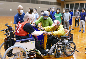 第19回障がい者スポーツのつどい~ボッチャ大会~1-2