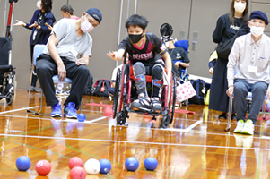 第19回障がい者スポーツのつどい~ボッチャ大会~2-3