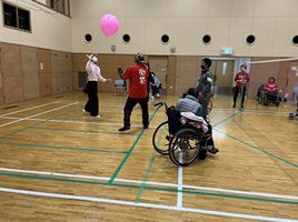 パラスポーツ体験講座 ふうせんバレー-2