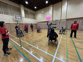 パラスポーツ体験講座 ふうせんバレー-4