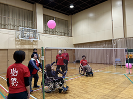 パラスポーツ体験講座 ふうせんバレー-5