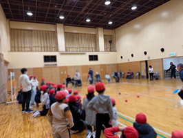 高美南小学校ボッチャ交流-4