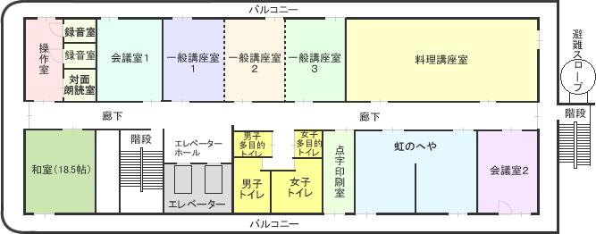 センター１階平面図